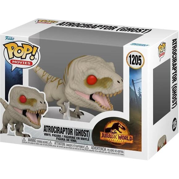 Jurassic World: Dominion Atrociraptor (Ghost) Pop! - Picture 2 of 2